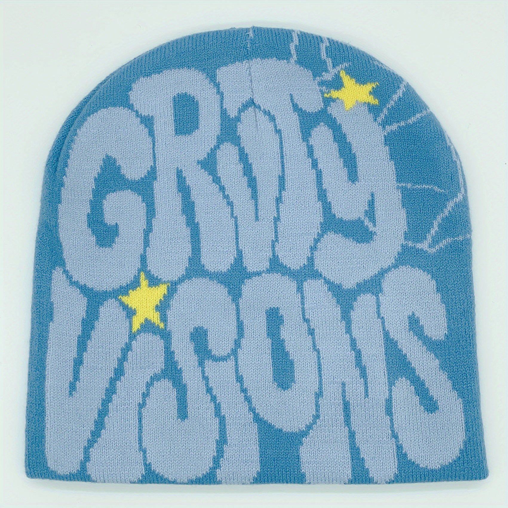 1pc Beanie Hat with graffiti style design.