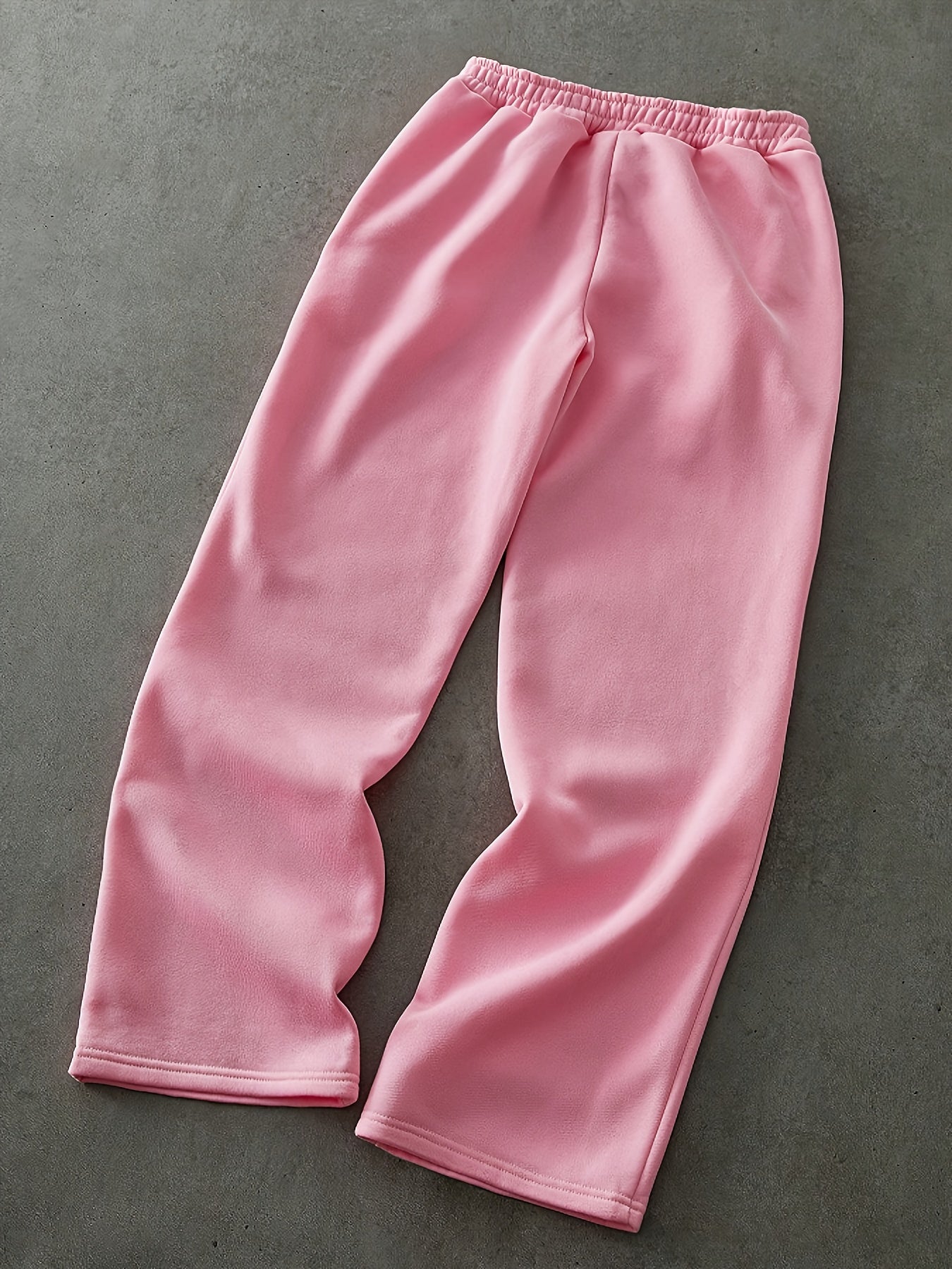 Men'S Streetwear Style Spider Web Embroider Joggers - Loose Fit, All-Season Casual Pants with Pockets.