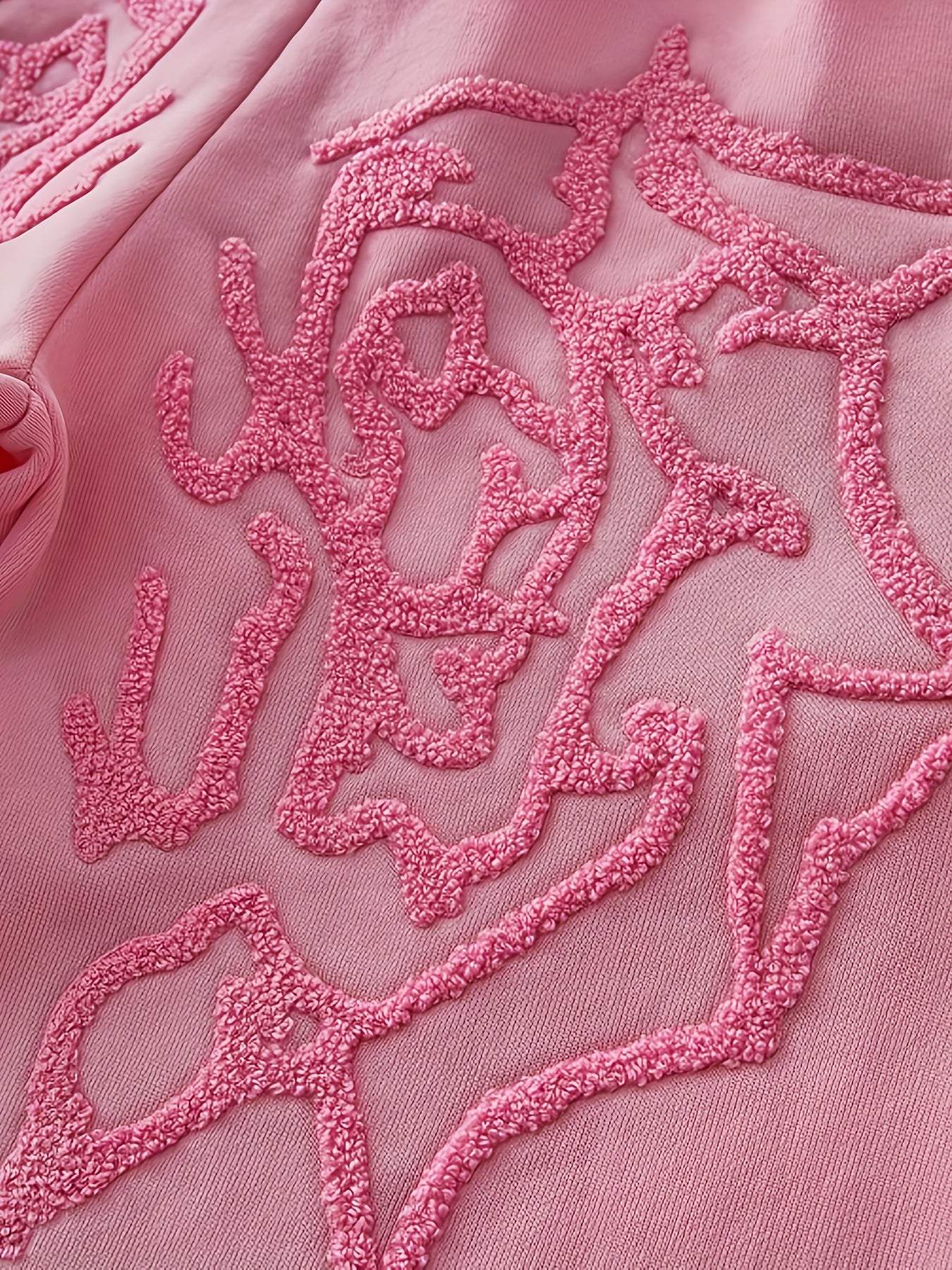 Men'S Streetwear Style Spider Web Embroider Joggers - Loose Fit, All-Season Casual Pants with Pockets.